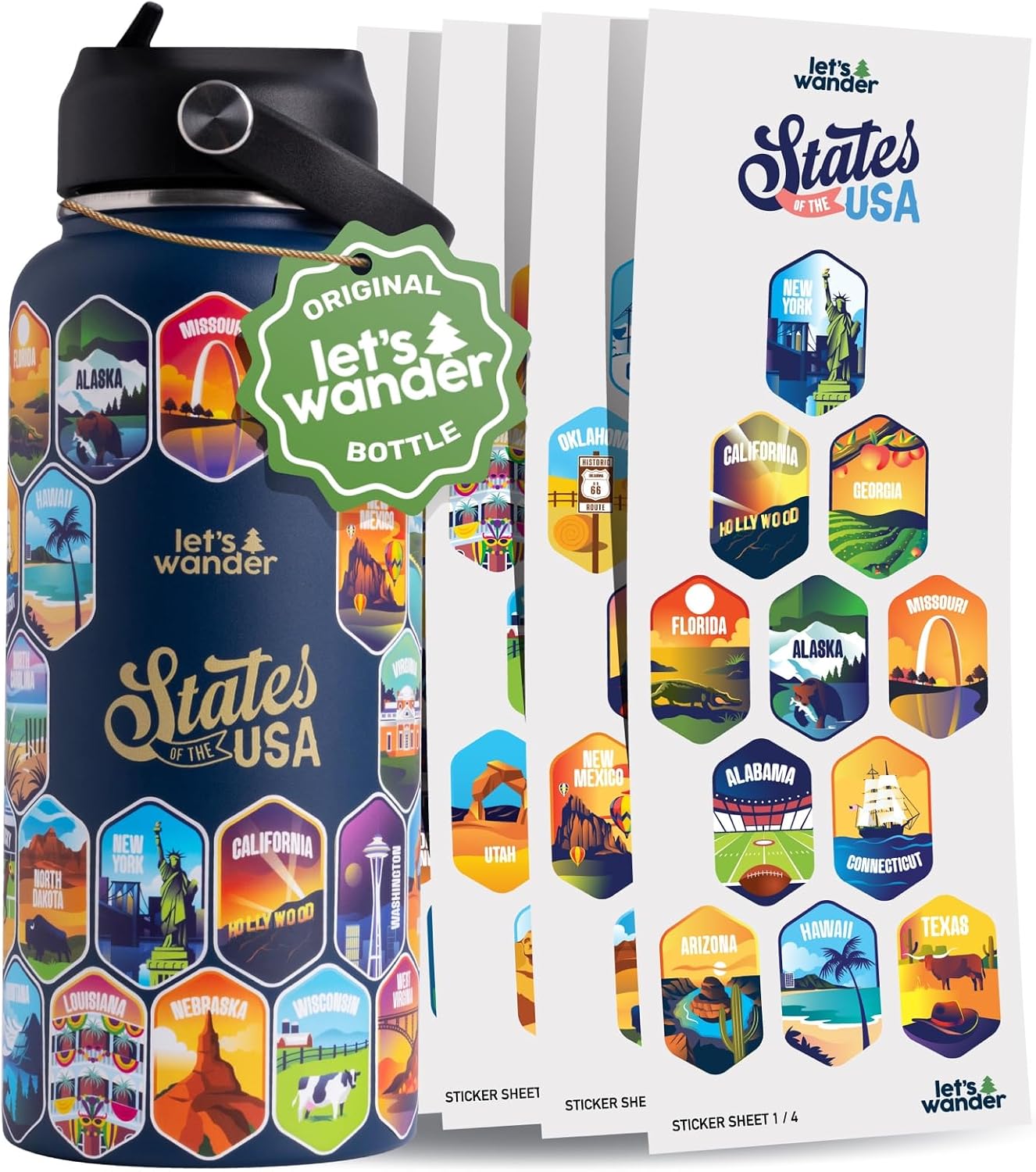 50 States Bottle